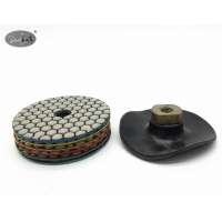 Dry Diamond flexible polishing pad for Marble stone